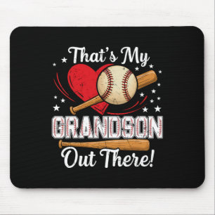 Mousepad Esse É Meu Avô Lá Fora Baseball Avó Baseb