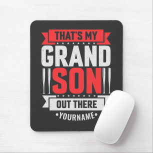 Mousepad Esse é meu neto lá fora, beisebol