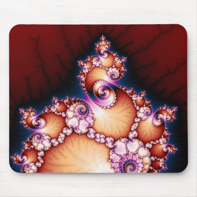 Mousepad Esse É O Ponto - Arte Fractal (Frente)