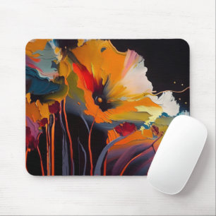 Mousepad Essência Do Jardim – Expressão Floral Abstrata