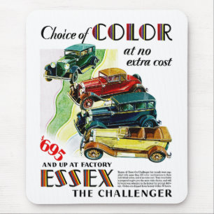 Mousepad Essex o automóvel do desafiador