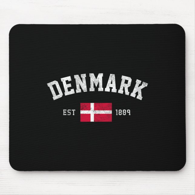 Mousepad Est. 1889 Dia da Independência da Bandeira Dinamar (Frente)