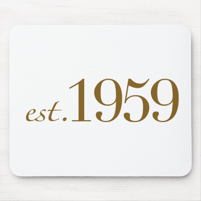 Mousepad Est 1959 (Frente)