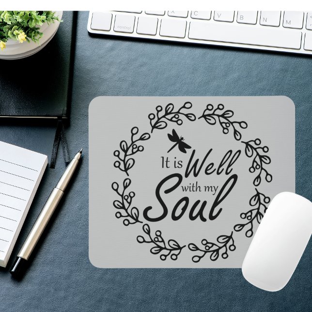 Mousepad Está Bem Com A Minha Alma (Criador carregado)
