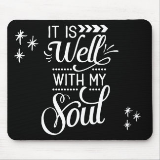 Mousepad Está Bem Com A Minha Alma Cristã