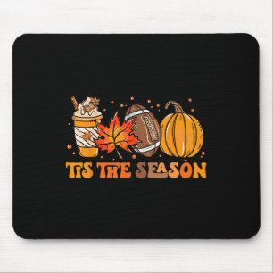 Mousepad Esta É A Época Pumpkin Leaf Latte Fall Graças