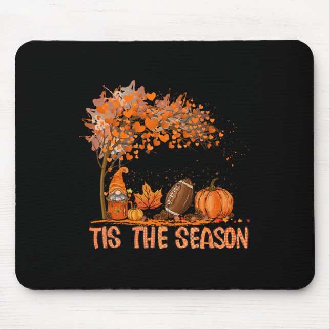 Mousepad Esta É A Época Pumpkin Spice Fall Folhas Au (Frente)
