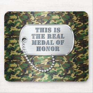 Mousepad Esta é a Medalha de Honra REAL