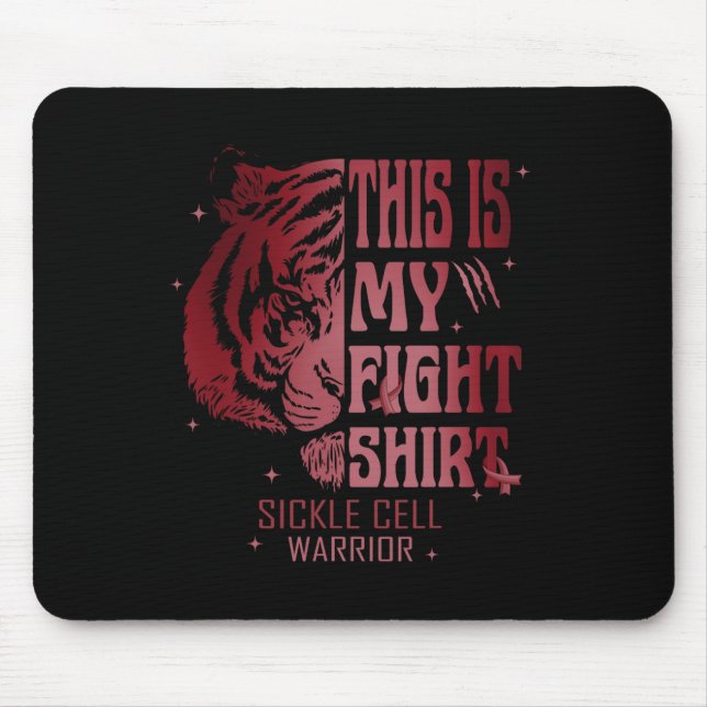 Mousepad Esta É A Minha Luta Contra A Célula Falsiforme Do  (Frente)