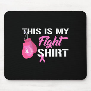 Mousepad Esta É A Minha Luta Contra O Cancer De Mama Acredi