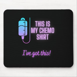 Mousepad Esta é a minha quimioterapia - Quimioterapia de Ca