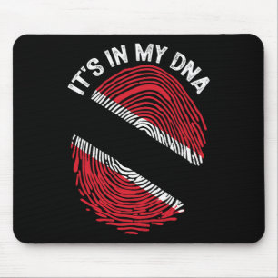 Mousepad Está em Meu Dna Trinidad e Tobago Bandeira Orgulho
