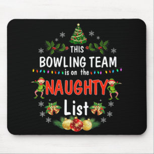 Mousepad Esta equipe de Boliches na festa de Natal