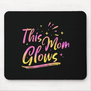Mousepad Esta Mãe brilha por 80 e 90 Crianças Mulheres Colo