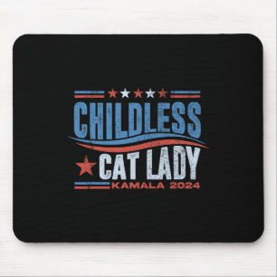Mousepad Esta Mulher De Gato Sem Crianças Está Votando A El