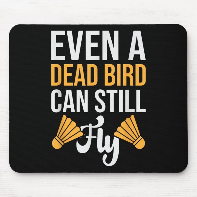 Mousepad Está No Meu Dna Badminton Shuttle Racket Badminton (Frente)