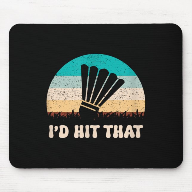Mousepad Está No Meu Dna Badminton Shuttle Racket Badminton (Frente)