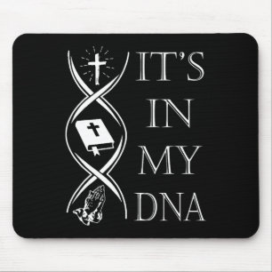 Mousepad Está No Meu Dna Confie Em Deus Jesus Fé Cristã Hom