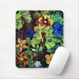 Mousepad Está no teclado do mouse colorido