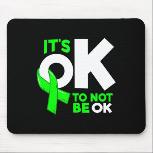 Mousepad Está tudo bem não estar bem Sensibilização para a