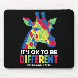 Mousepad Está tudo bem ser diferente da consciência do auti