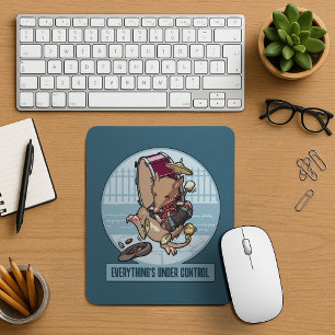 Mousepad Está tudo sob controle Banda de um homem