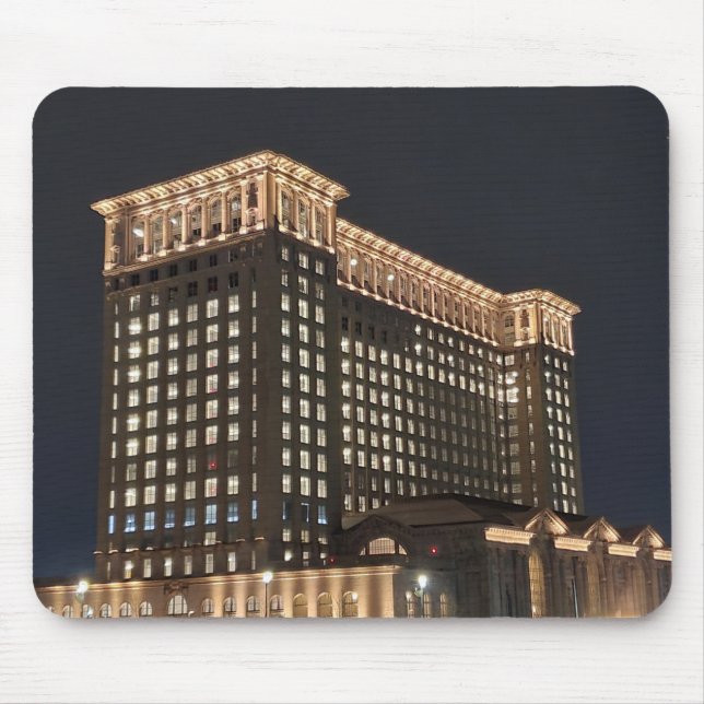 Mousepad Estação de trem de Detroit (Frente)