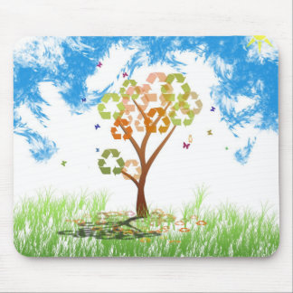 Mousepad Estação do reciclar