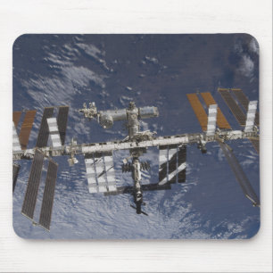 Mousepad Estação espacial internacional na órbita