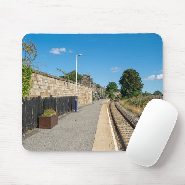 Mousepad Estação Ferroviária de Castleton Moor (Com mouse)
