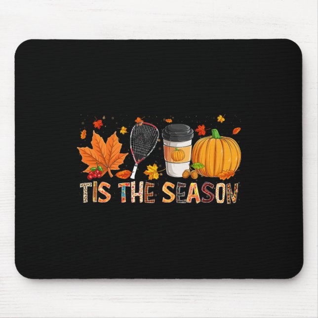 Mousepad Estação Leopard Pumpkin Racquetball Fall (Frente)