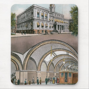 Mousepad Estação Loop, Prefeitura, NY