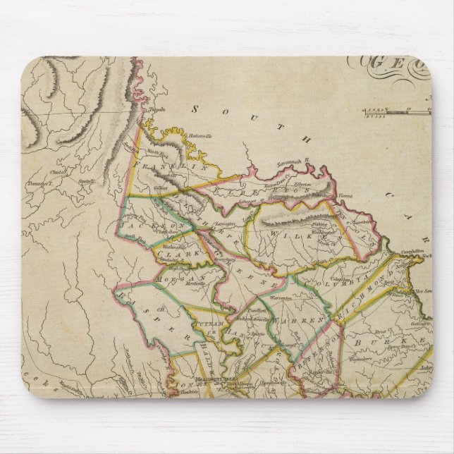 Mousepad Estado da Geórgia (Frente)