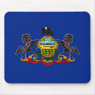 Mousepad Estado da Pensilvânia Flag Design