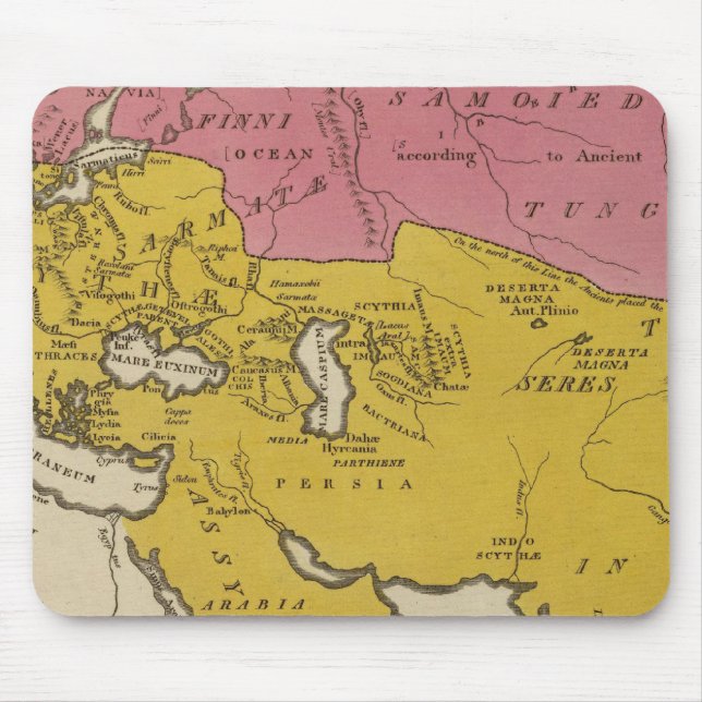 Mousepad Estado das Nações na área cristã (Frente)