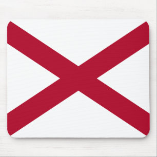 Mousepad Estado de bandeira de Alabama