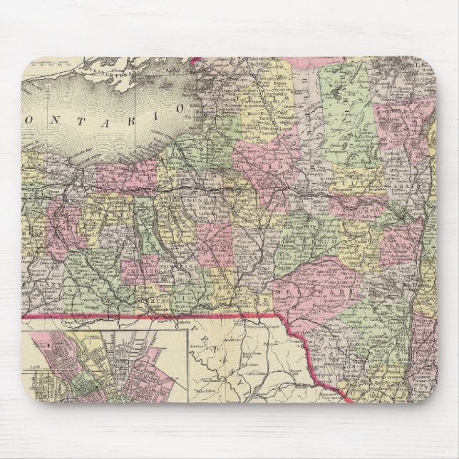 Mousepad Estado de Nova Iorque (Frente)