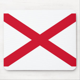 Mousepad Estado do Alabama Flag Design