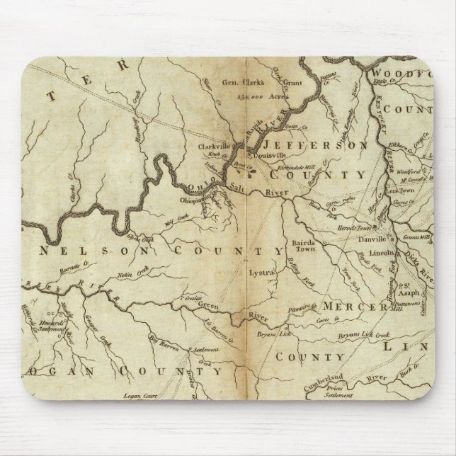 Mousepad Estado do Kentucky (Frente)