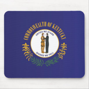 Mousepad Estado Flag do Kentucky, EUA