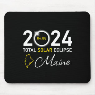 Mousepad Estado Total do Eclipse Solar Maine 2024