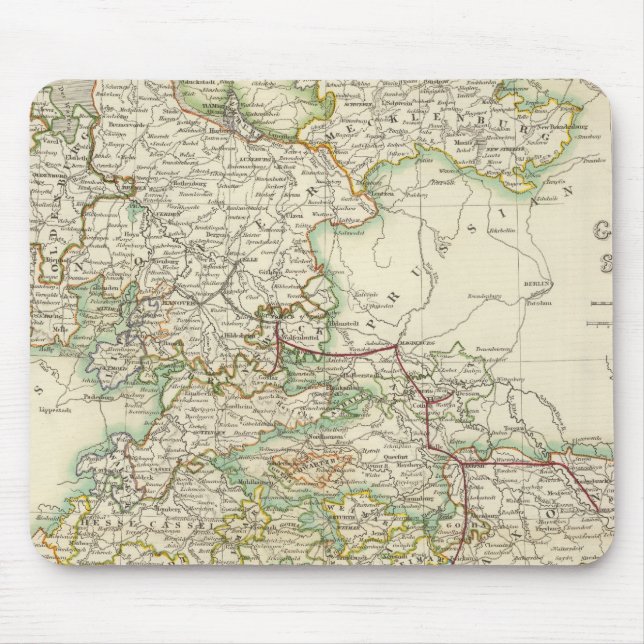 Mousepad Estados alemães (Frente)