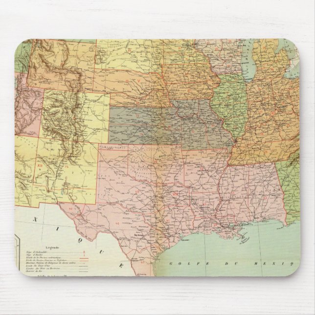 Mousepad Estados Unidos 33 (Frente)