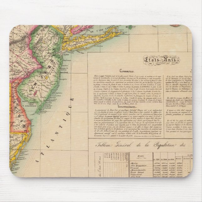 Mousepad Estados Unidos, América Set 51 (Frente)