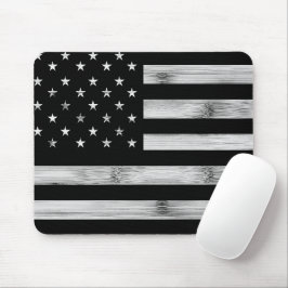 Mousepad Estados Unidos bandeira Madeira Rústica Madeira Ne