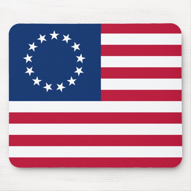 Mousepad Estados Unidos Betsy Ross Flag (Frente)