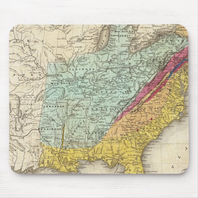 Mousepad Estados Unidos da América do Norte (Frente)