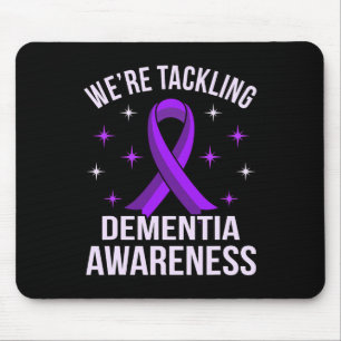 Mousepad Estamos lidando com demência Sensibilização Alzhei