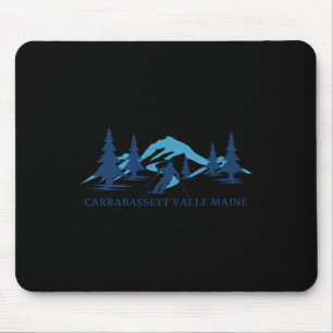 Mousepad Estância de esqui Carrabett Valley Maine Esqui Esq