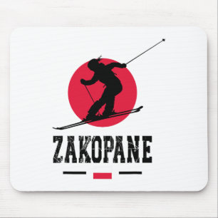 Mousepad Estância de esqui Zakopane Polônia Tatra Esqui Pol